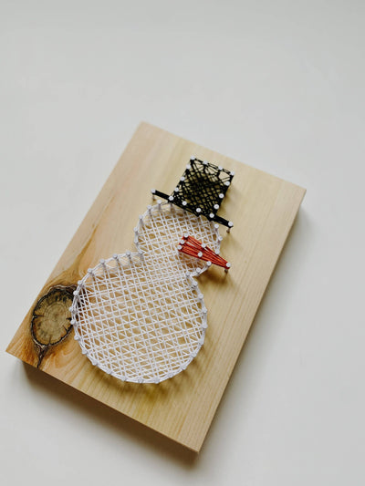 Snowman String Art Kit