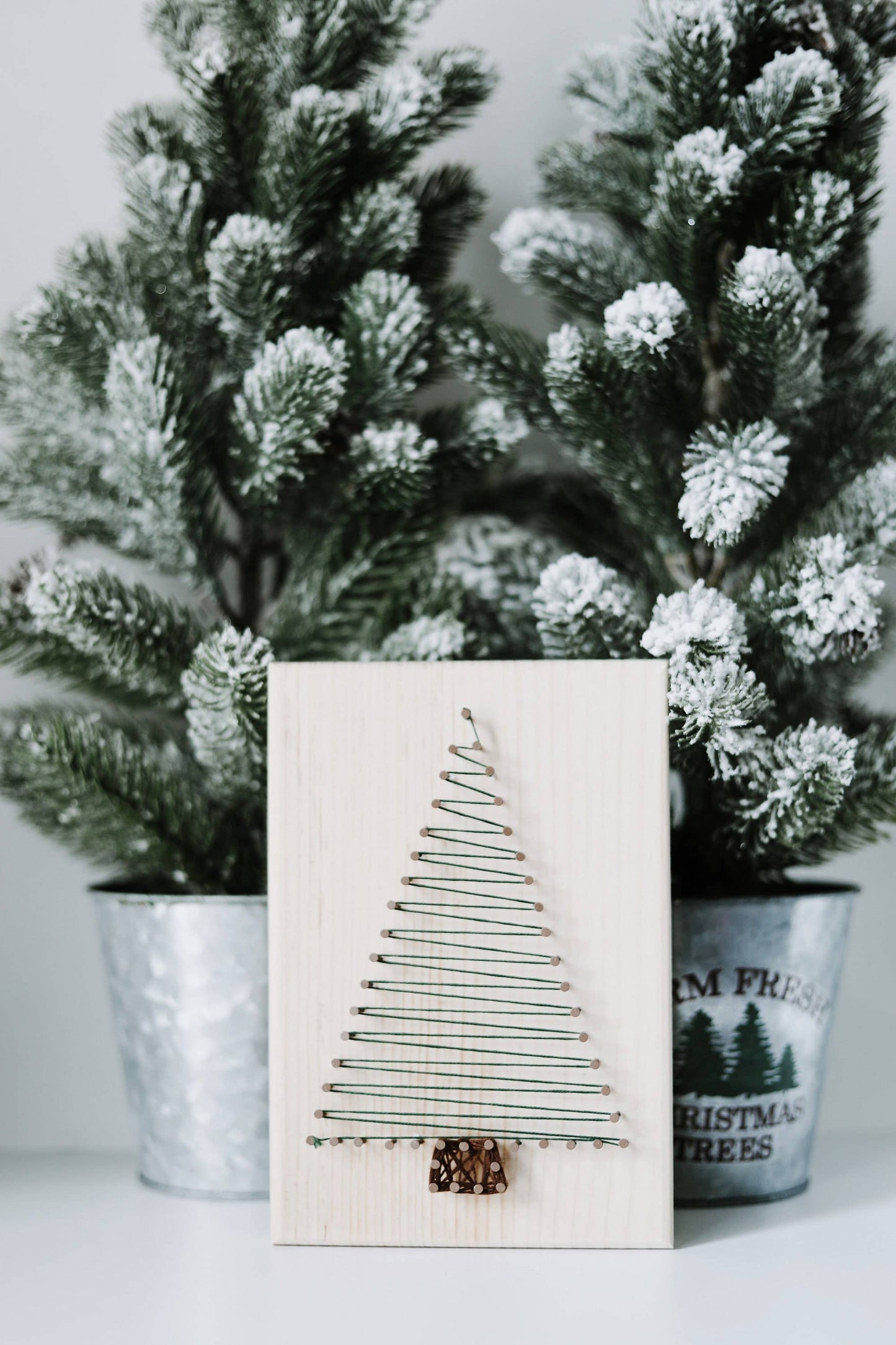 Christmas Tree String Art Kit (Triangle)