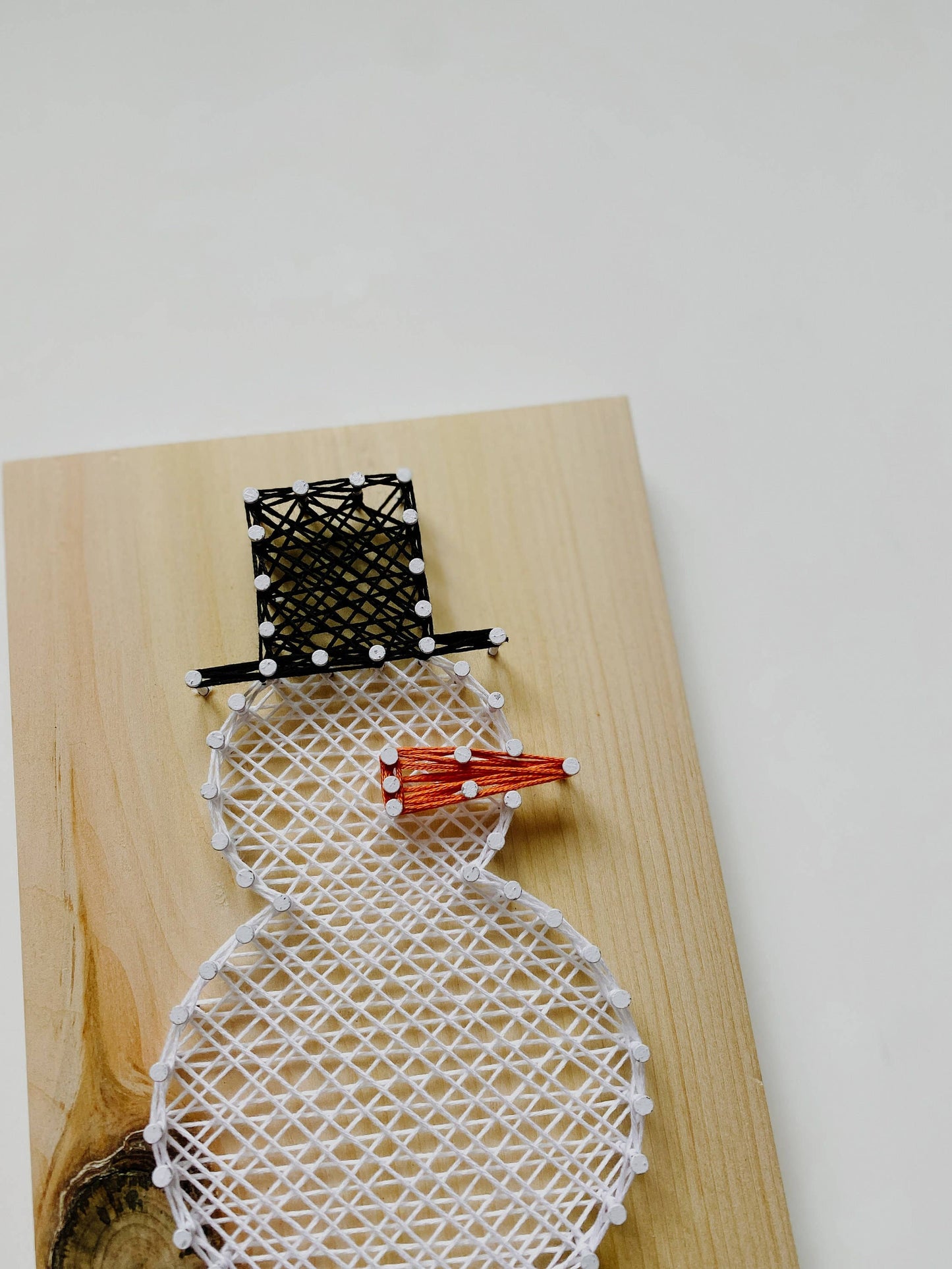 Snowman String Art Kit