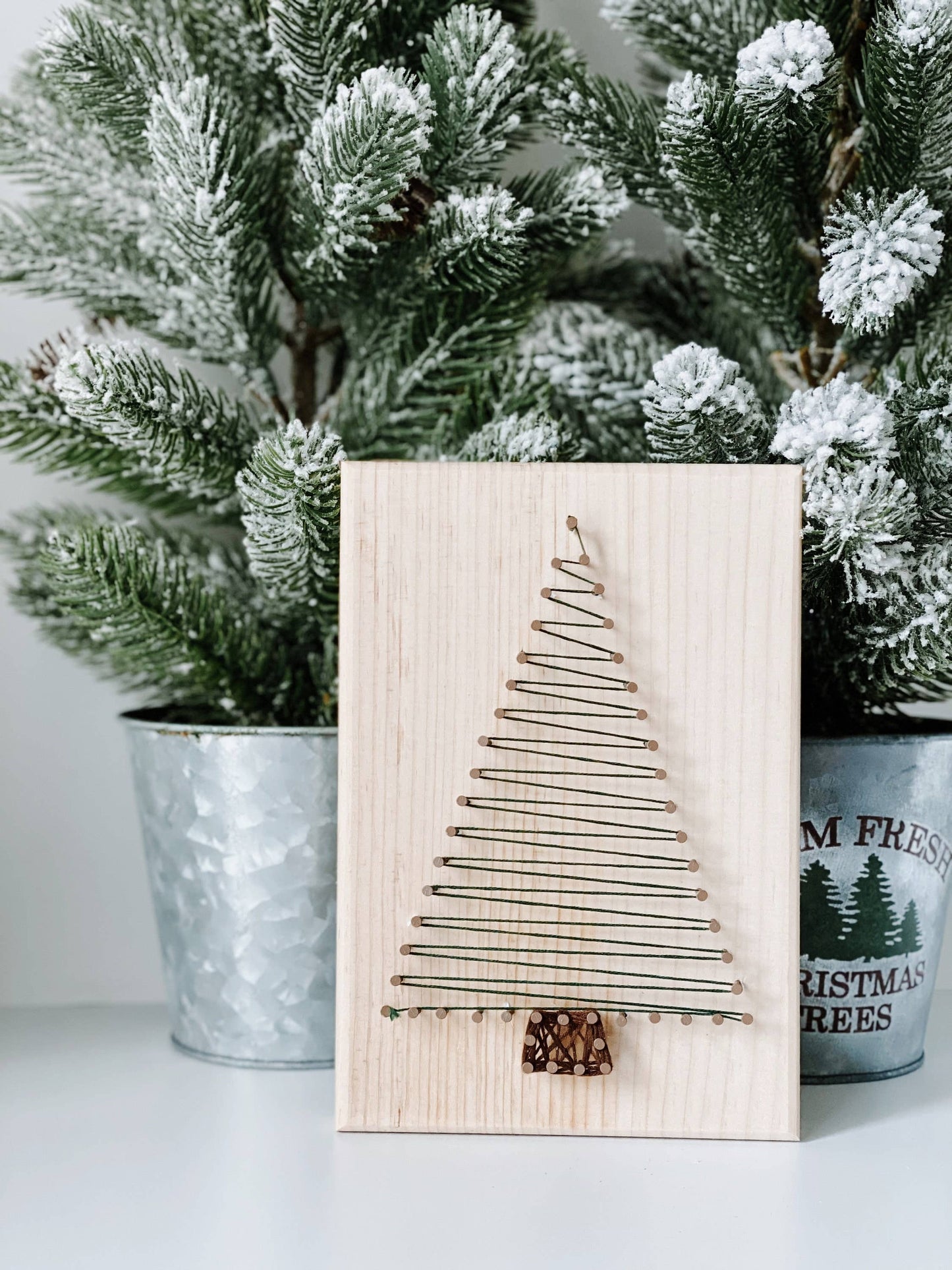 Christmas Tree String Art Kit (Triangle)
