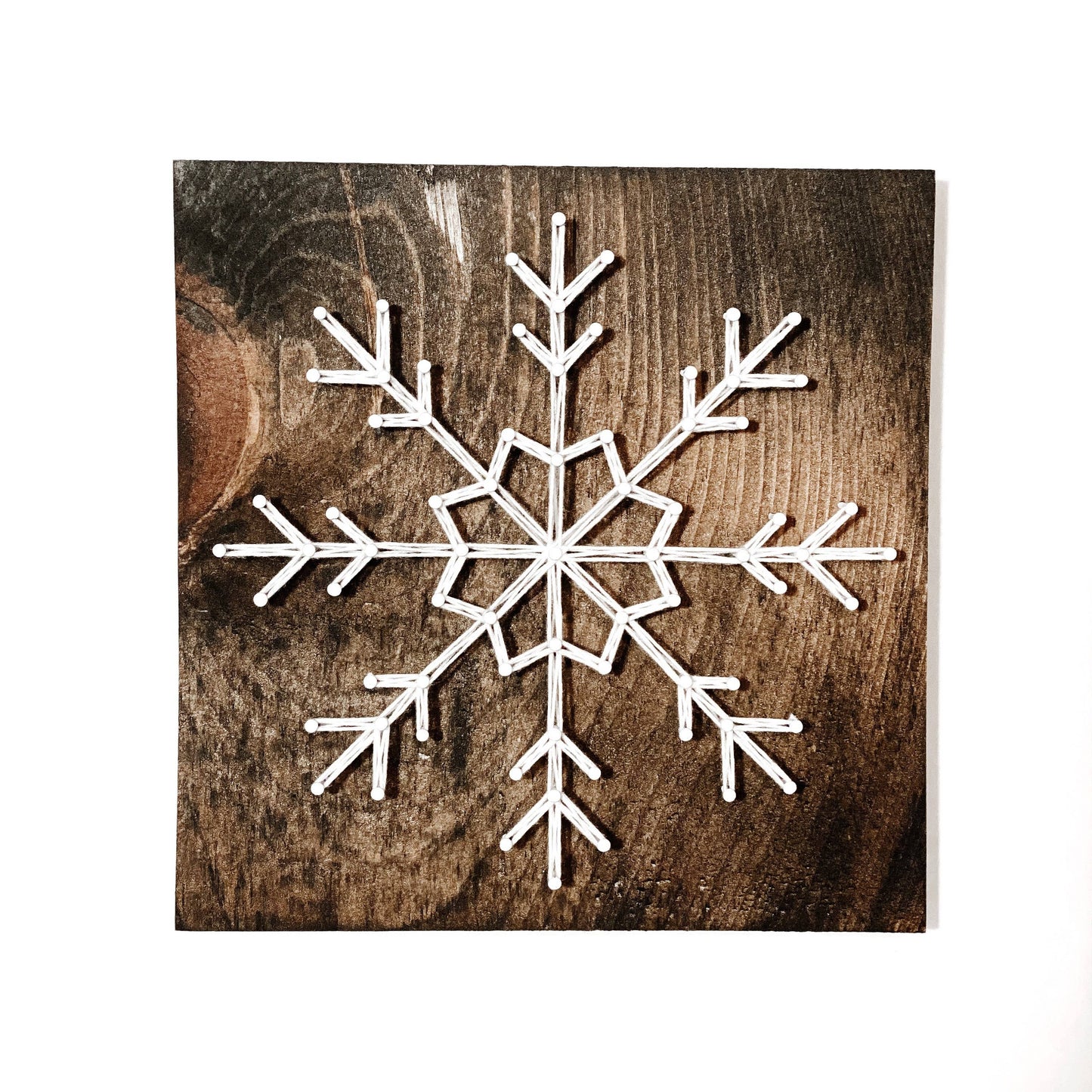 Snowflake DIY String Art Kit