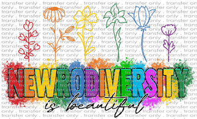 AWR 194 Neurodiversity is Beautiful Paint Splatter