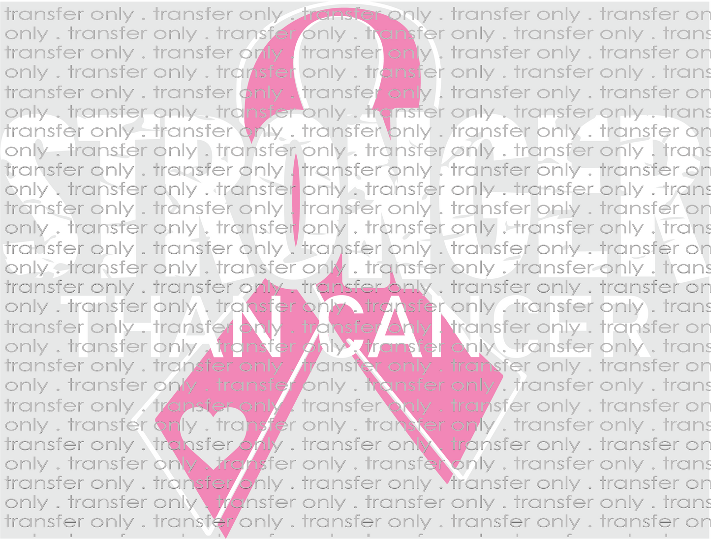 AWR 240 Stronger than Cancer White