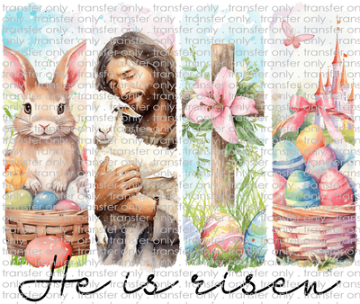 EST 201 He is Risen Brush Stroke