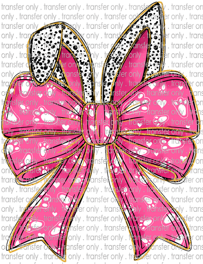 EST 237 Bunny Ears with Pink Bow
