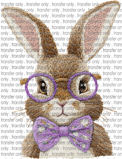 EST 247 Easter Bunny with Purple Bow