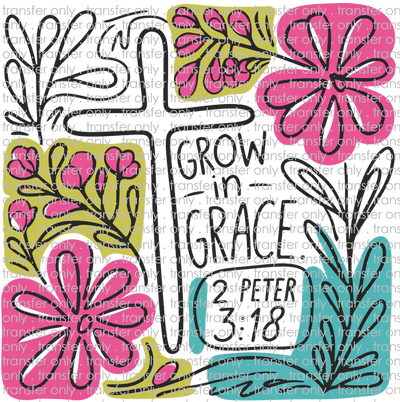 FAITH 196 Grow in Grace Floral