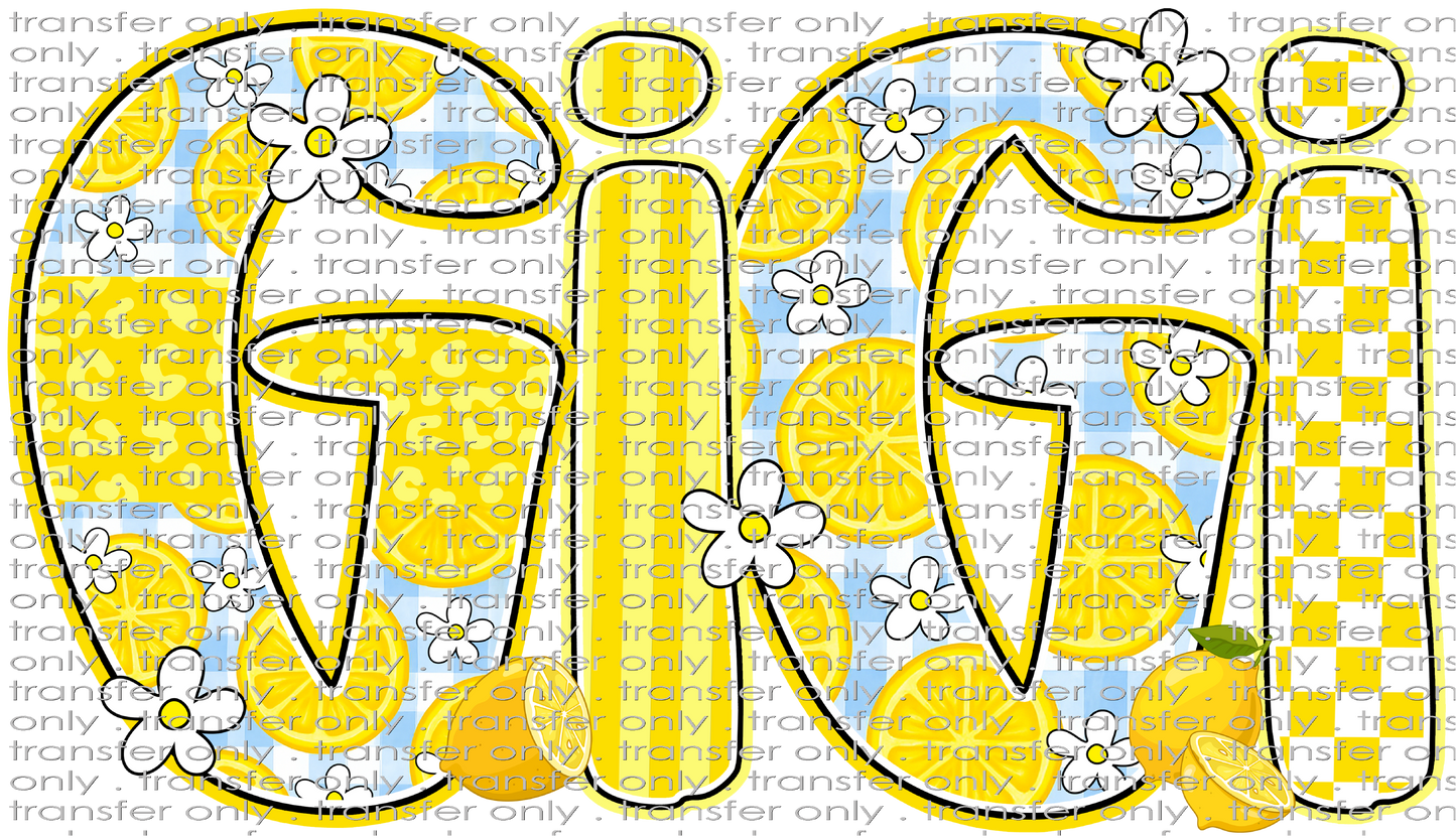 FAM 205 Lemon Gigi