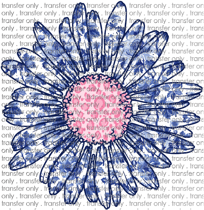 FLW 105 Spring Toile Daisy Flower