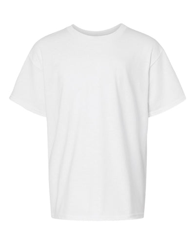 White - Gildan - Softstyle® Youth CVC T-Shirt