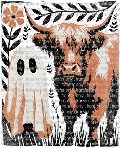 HALLO 367 Highland Cow and Ghost