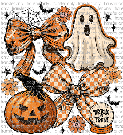 HALLO 368 Vintage Bows Ghost Halloween