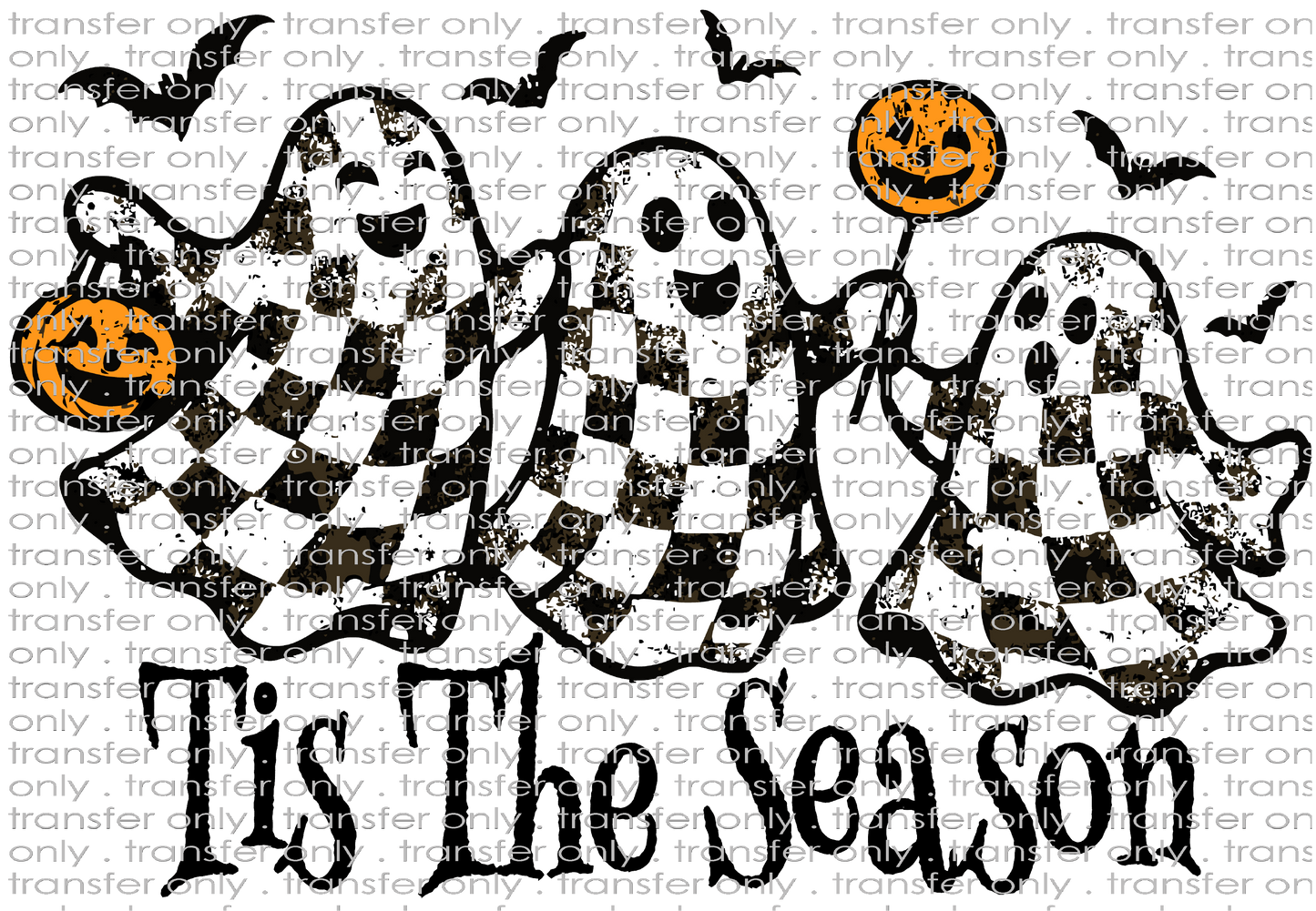 HALLO 370 Tis the Season Checker Ghosts