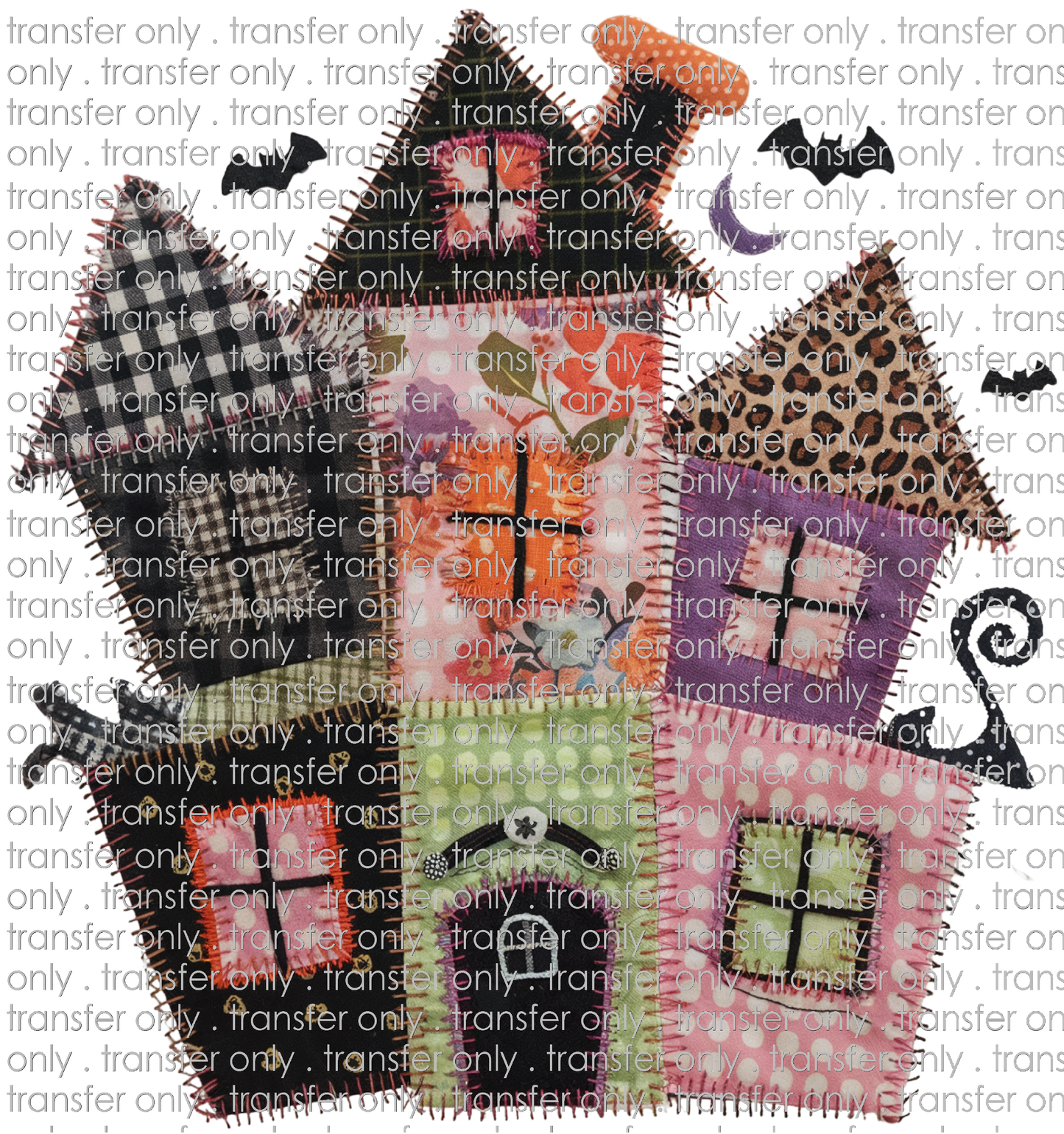 HALLO 374 Patchwork Haunted House