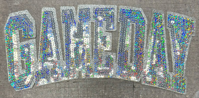 Game Day- Sequins Iron On Patch