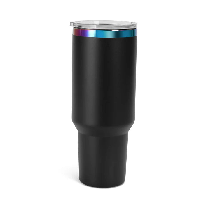 40oz Rainbow Plated Tumbler