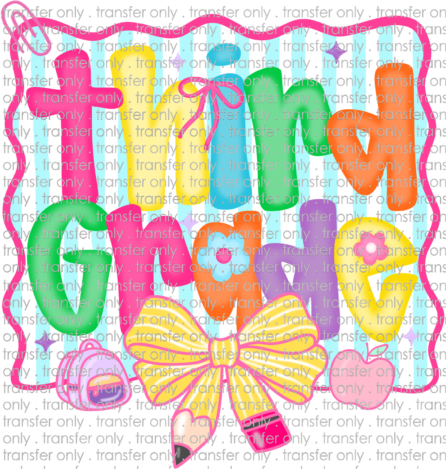 SCH 2162 Third Grade Bright Bow