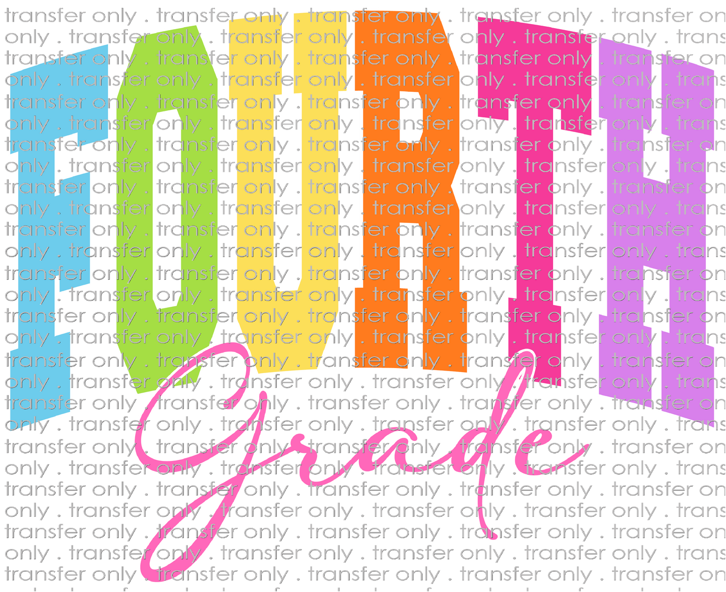 SCH 2231 Color Block Fourth Grade