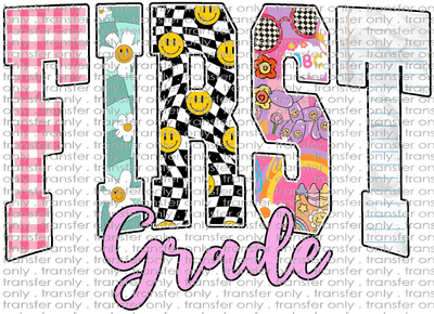 SCH 2251 First Grade Printed Letters