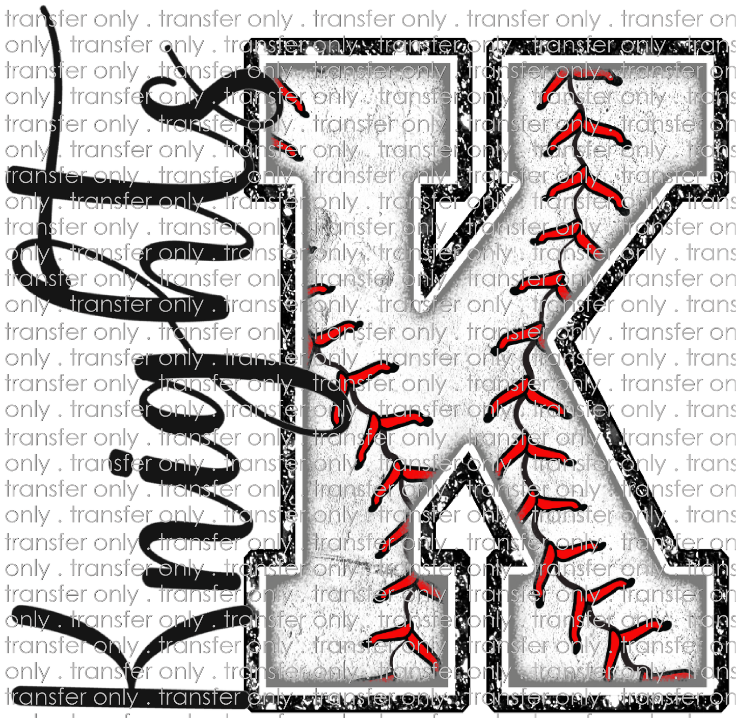 SCHMAS 532 Knights Baseball Faux Chenille
