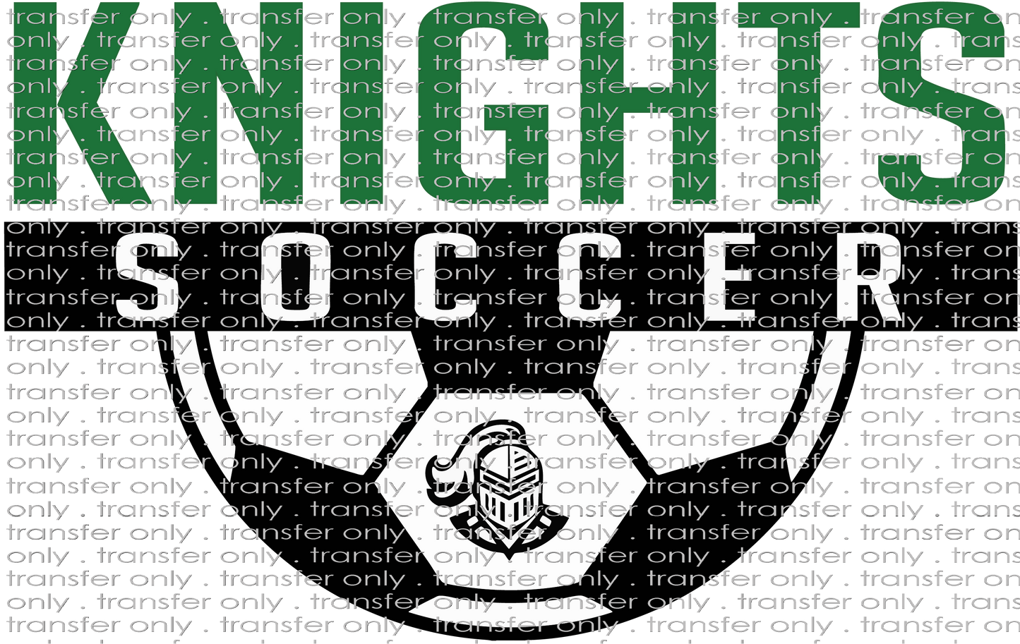 SCHMAS 534 Knights Soccer Half Ball