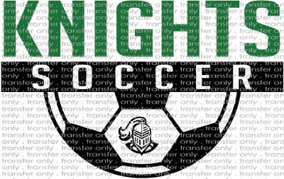 SCHMAS 534 Knights Soccer Half Ball
