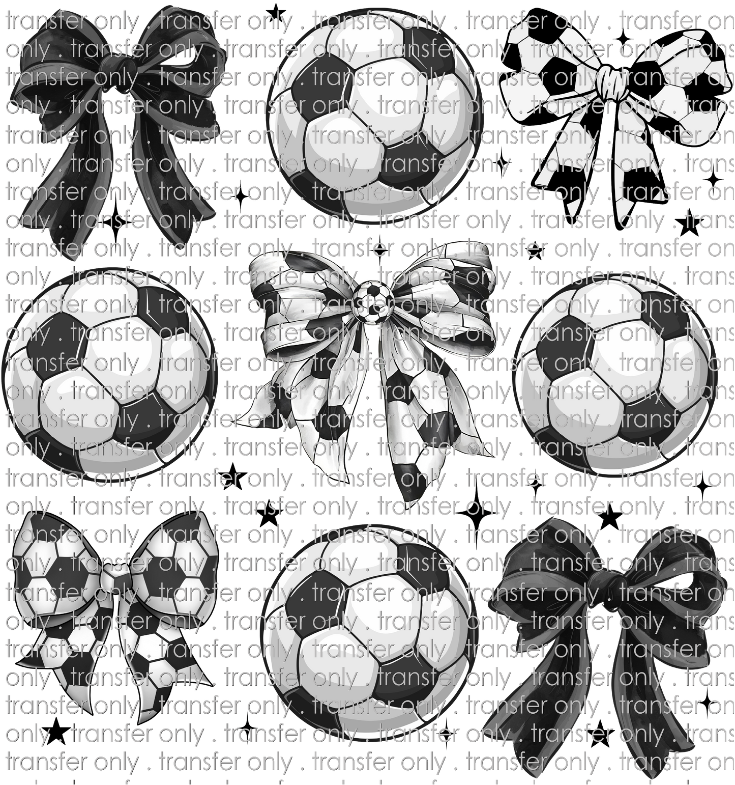SPT 566 Retro Soccer Bow