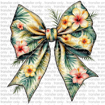 SUM 134 Hawaiian Floral Bow