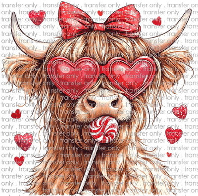 VAL 433 Highland Cow Lollipop