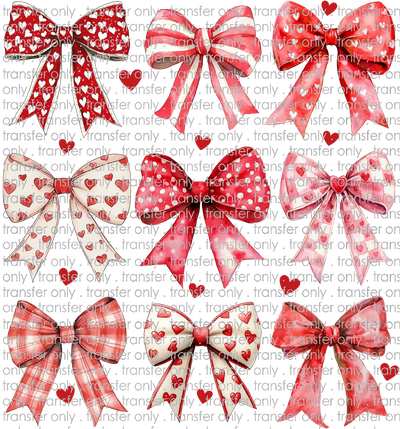 VAL 434 Bows with Hearts