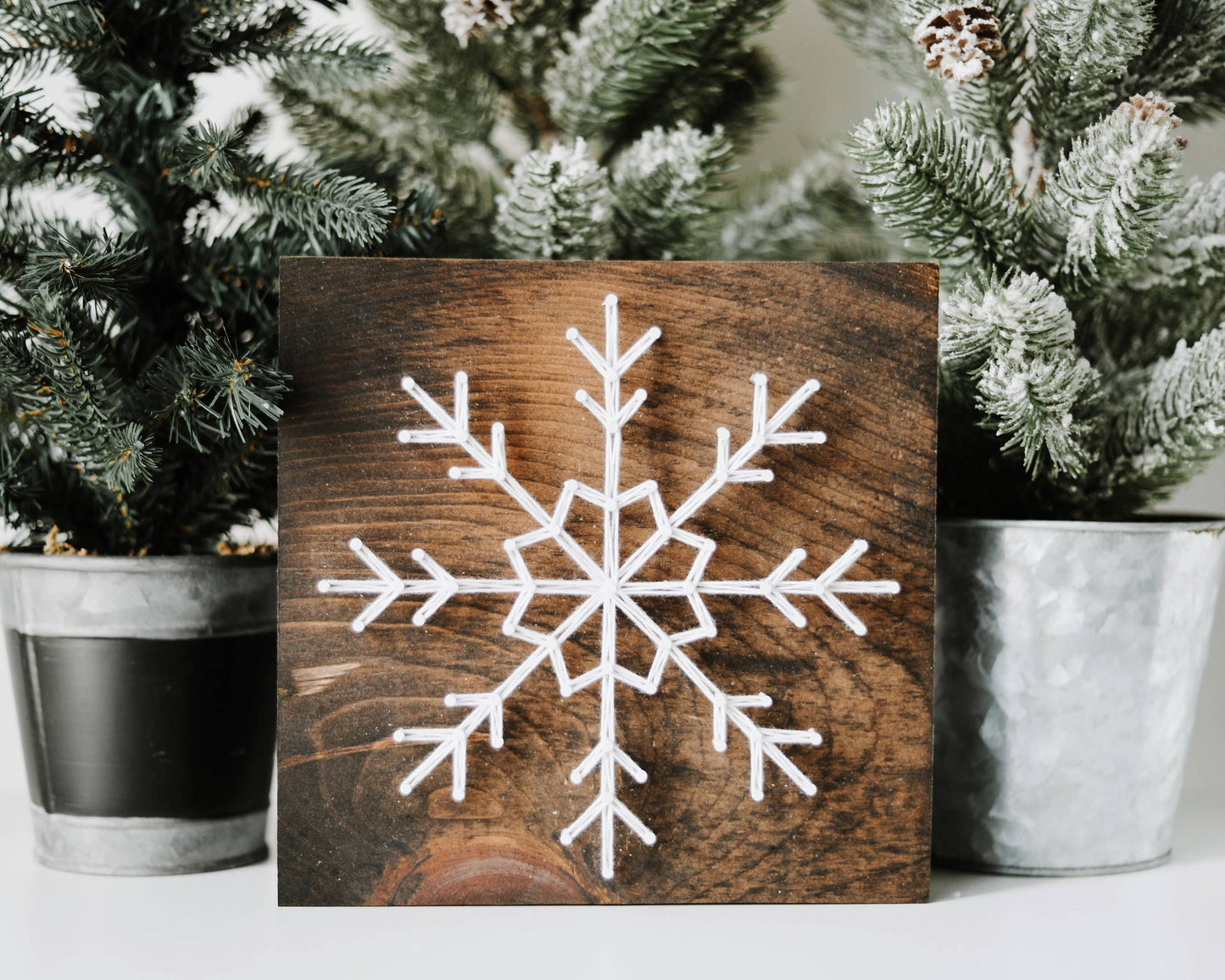 Snowflake DIY String Art Kit