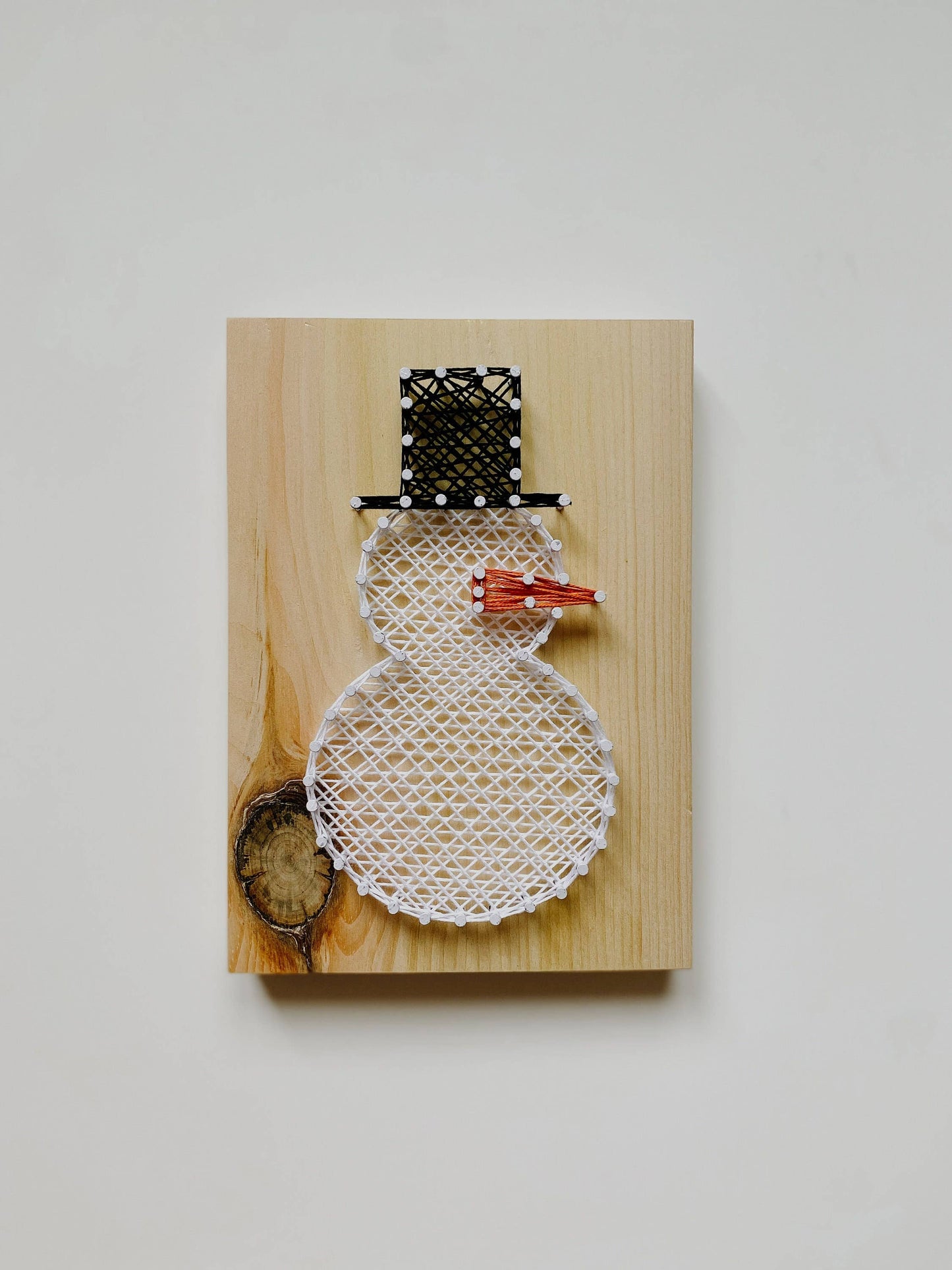 Snowman String Art Kit