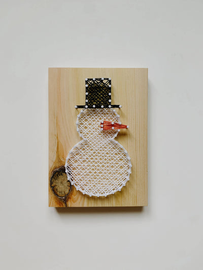 Snowman String Art Kit