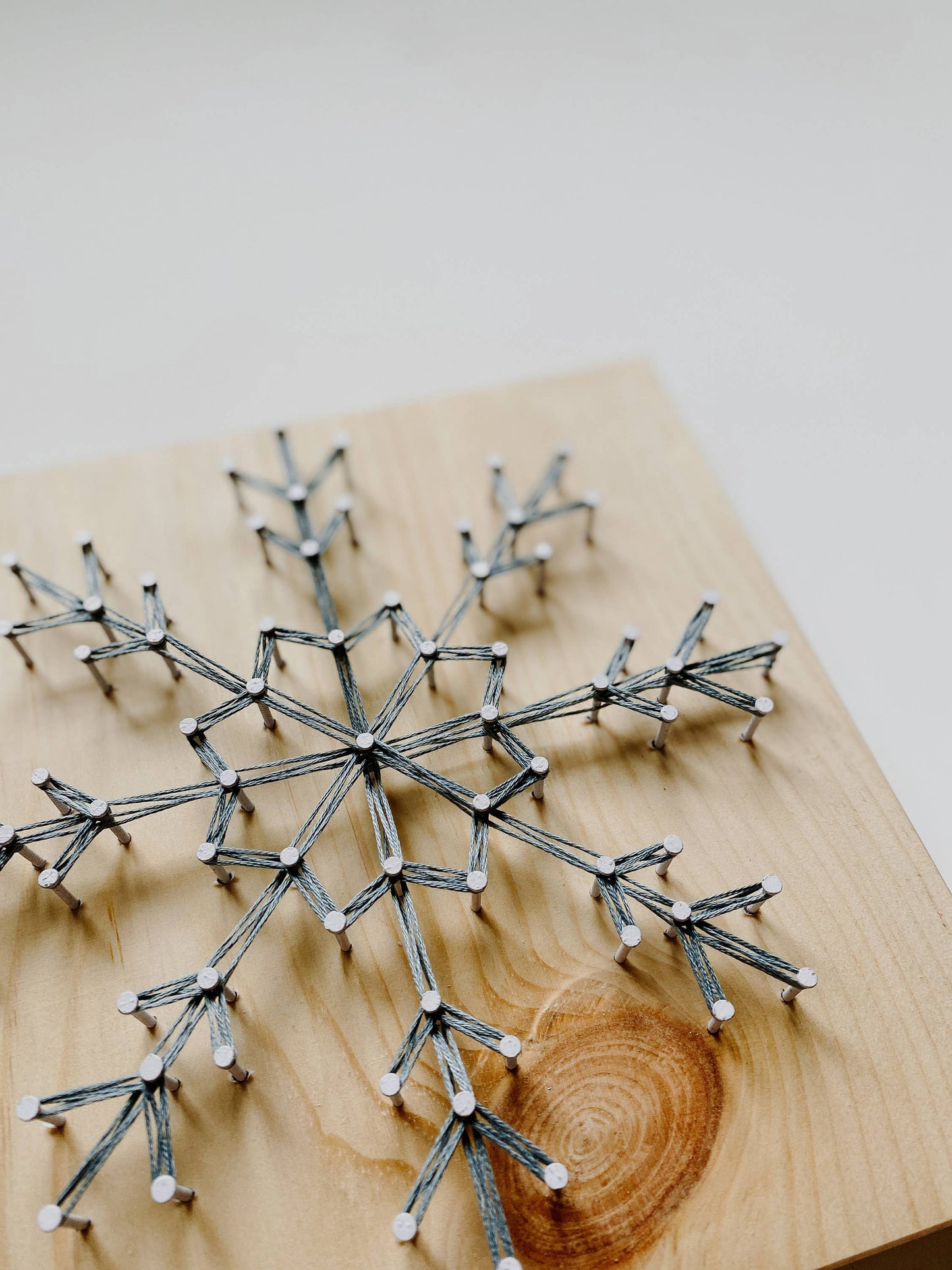 Snowflake DIY String Art Kit