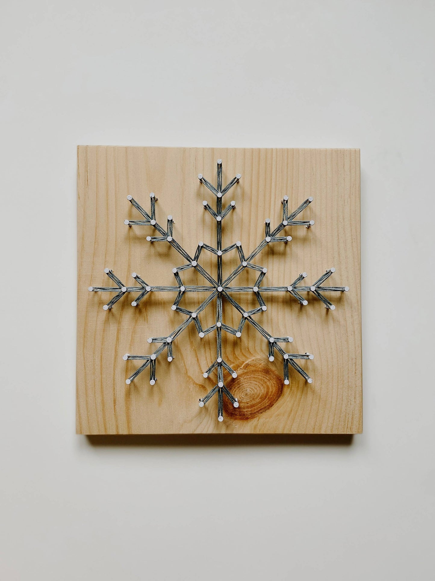 Snowflake DIY String Art Kit
