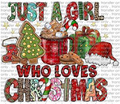 CHr 749 Justa Girl Who Loves Christmas Cookies