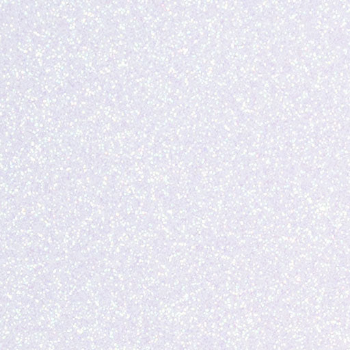 Rainbow White Siser Glitter HTV