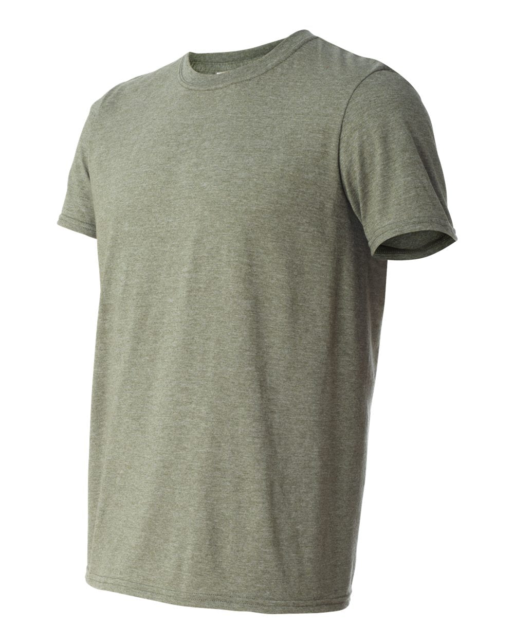 Heather Military Green Gildan SoftStyle 64000