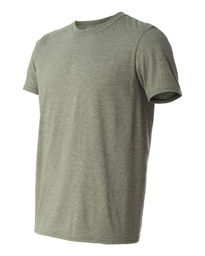 Heather Military Green Gildan SoftStyle 64000