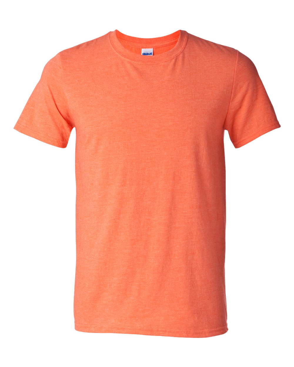 Heather Orange Gildan SoftStyle 64000