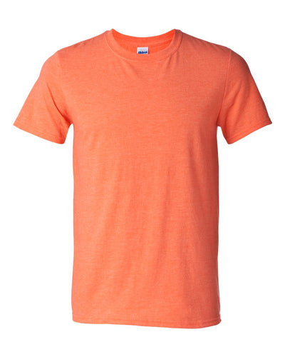 Heather Orange Gildan SoftStyle 64000