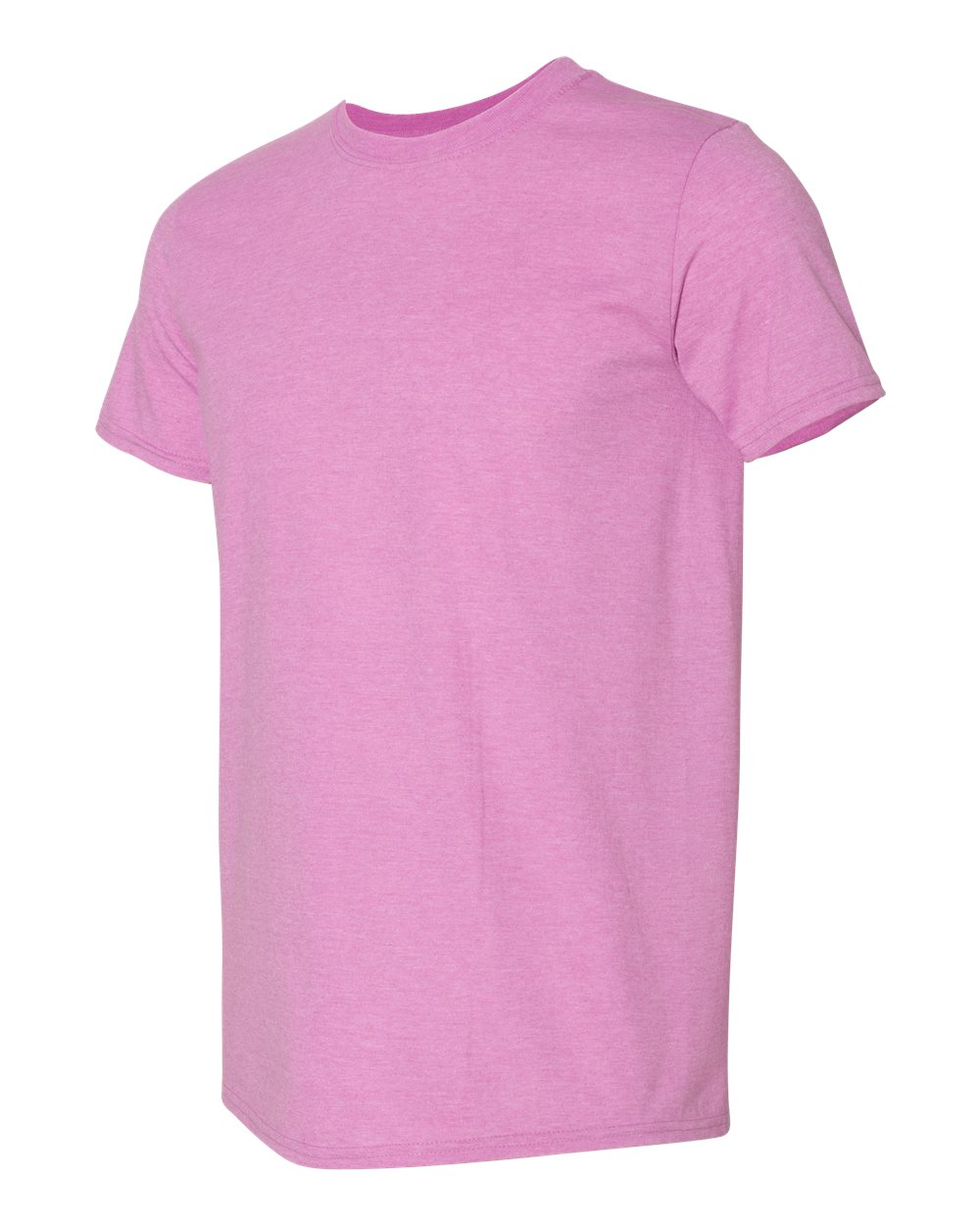 Heather Radiant Orchid Gildan SoftStyle 64000