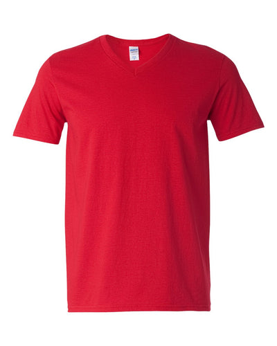 Cherry Red - Gildan - Softstyle® V-Neck - 64V00