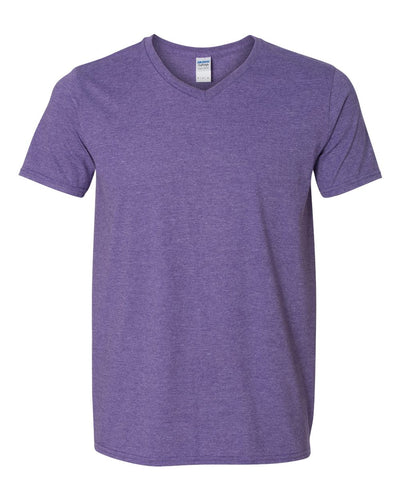 Heather Purple - Gildan - Softstyle® V-Neck - 64V00