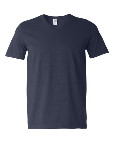 Navy - Gildan - Softstyle® V-Neck - 64V00