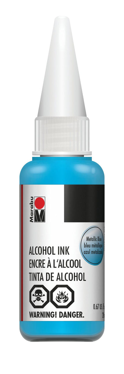 Metallic Blue 752 Marabu Alcohol Ink