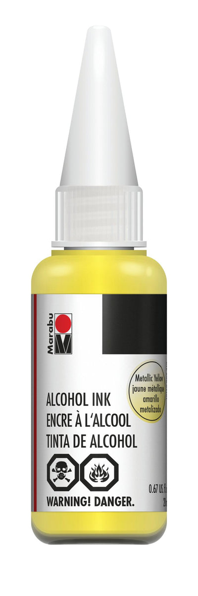 Metallic Yellow 719 Marabu Alcohol Ink