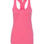 Hot Pink - Next Level - Racerback Tank - 1533