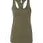 Military Green - Next Level - Racerback Tank - 1533