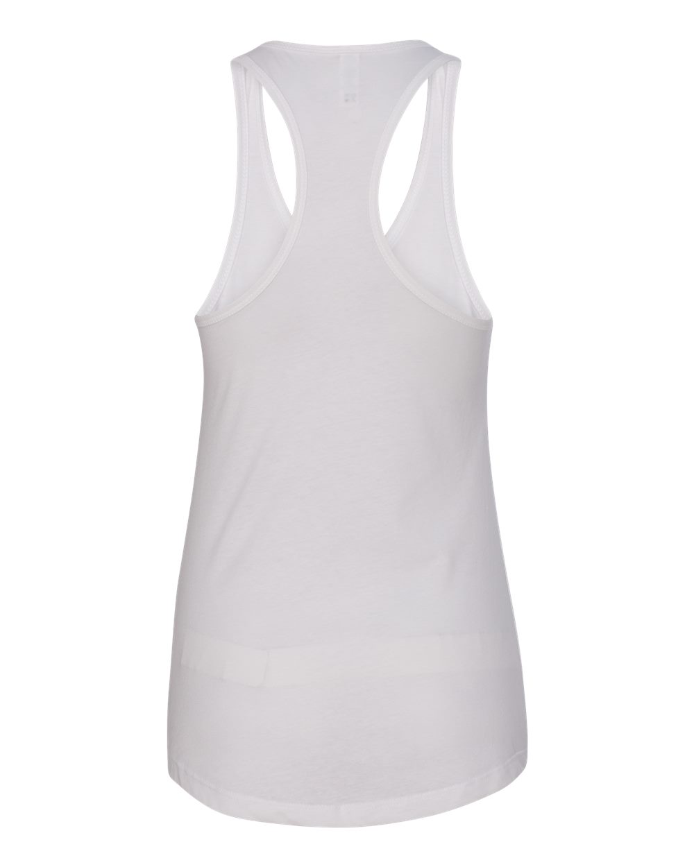 White - Next Level - Racerback Tank - 1533